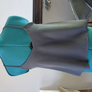 GREY HOLLISTER BOHO SHEER TANK SIZE XS